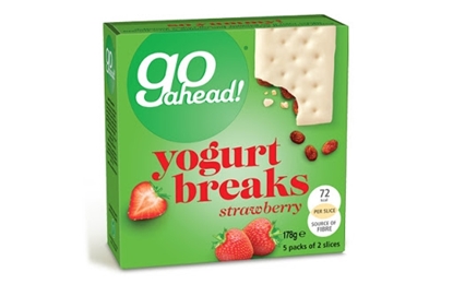 Picture of GO AHEADS YOGHURT BREAKS STRAWBERRY 142GR